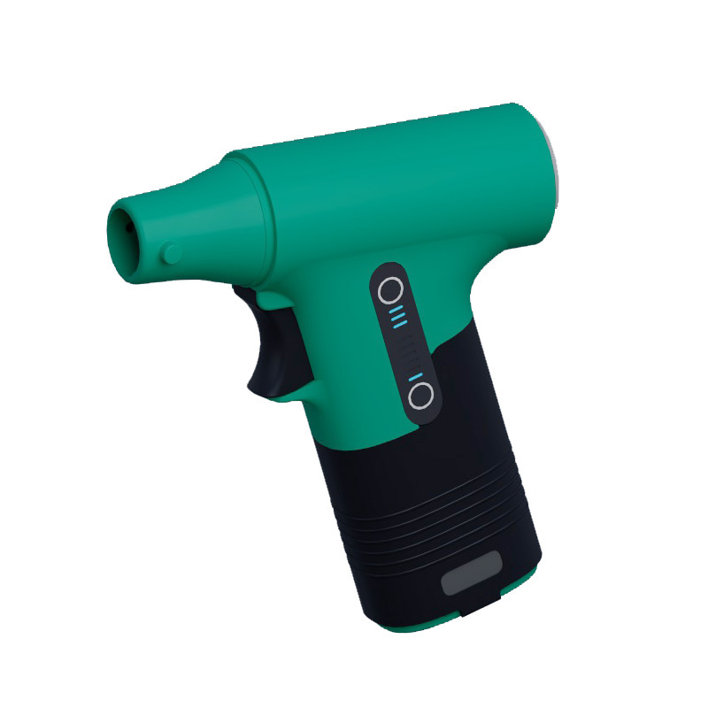 30,000 Handheld Turbo Fan Violent Hair Dryer Powerful Small Fan Rechargeable Portable High-Speed Storm Fan