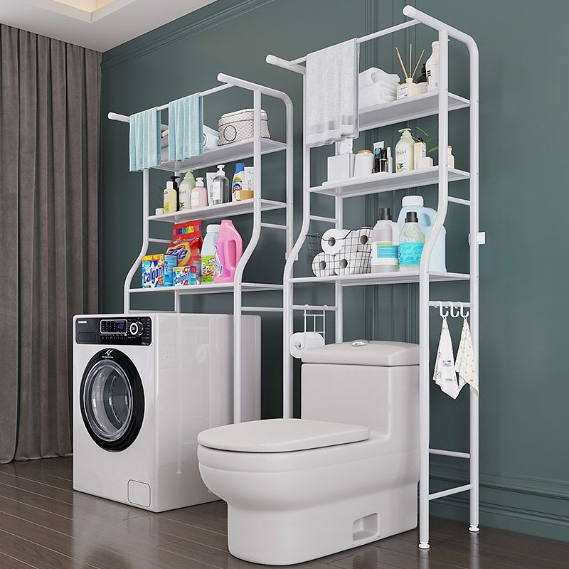 Punch-free Toilet Bathroom Washing Machine Toilet Storage Rack Floor-type Toilet Toilet Toilet Rack Storage Rack