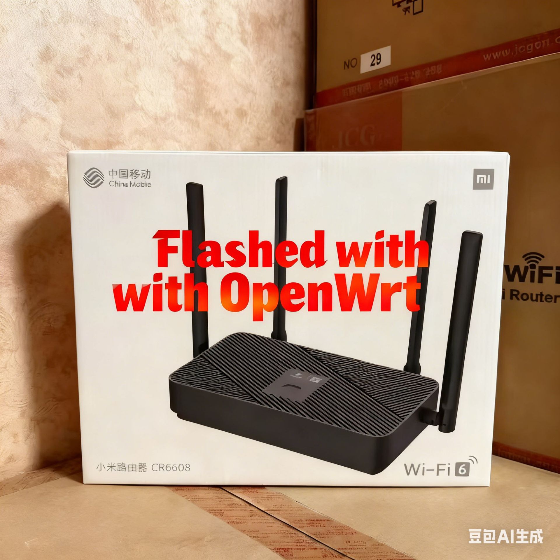 Router Xiaomi Router 66 Series Has Been Flashed with the Op