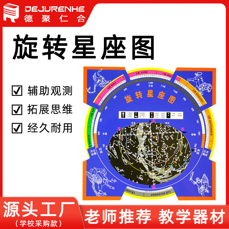 Вращающаяся карта созвездий телескоп астрономическая обучающая карта активная звёздная карта