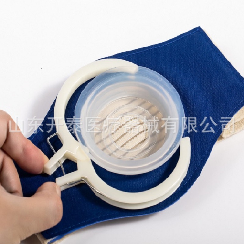 Four Seasons breathable elastic stoma abdominal belt fixed belt two-piece stoma abdominal belt care anal and intestinal leak-proof