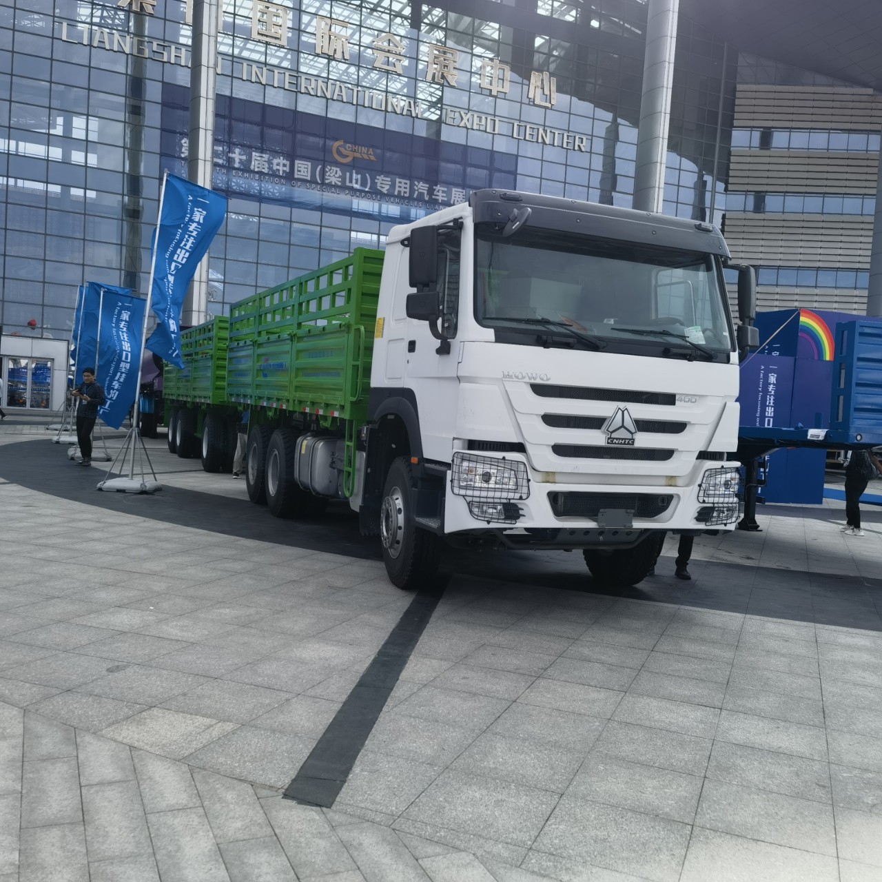 Used Dump Truck, Export Refurbished Second-Hand Truck, Front Four Rear Eight Howo 371 Dump Truck