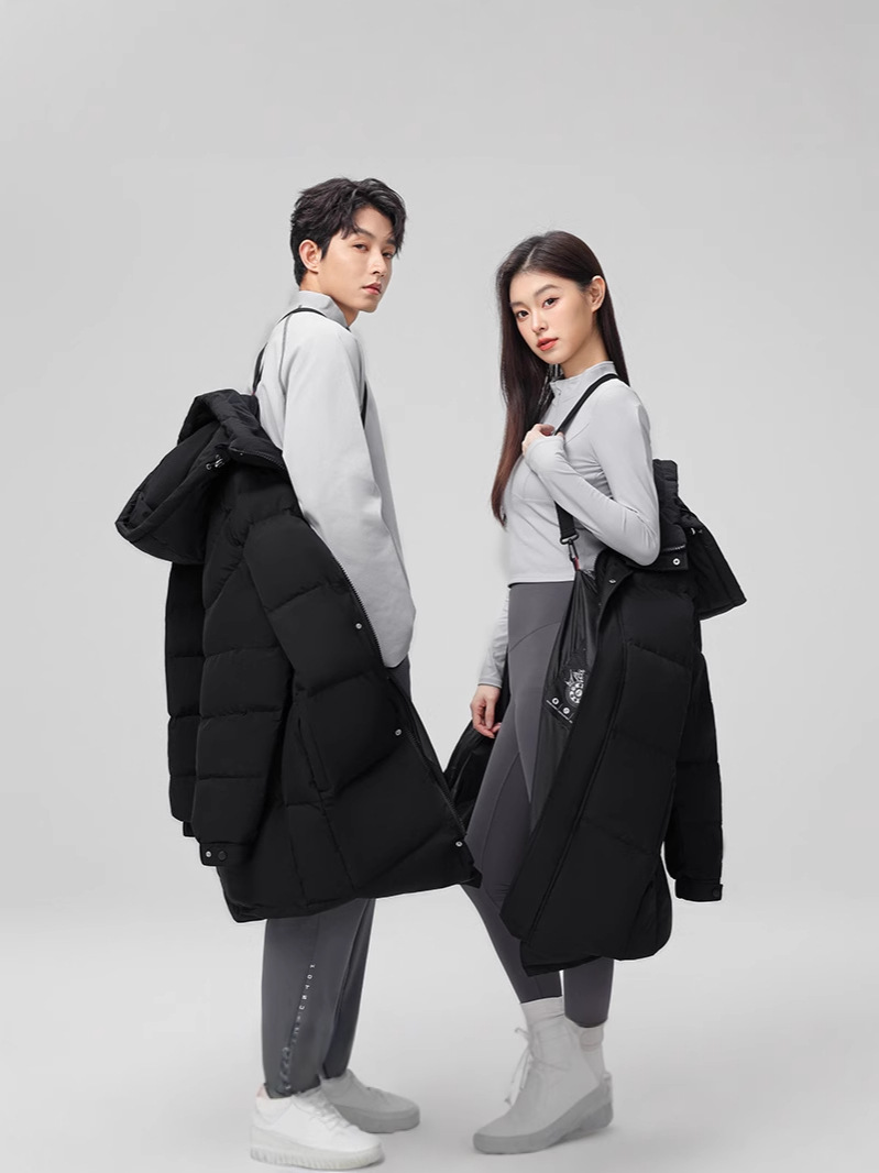 Down Jacket Winter High-End Extended Version Over-The-Knee Style Same as in Chinese Dramas for Men and Women Outdoor Water-Repellent down Jacket