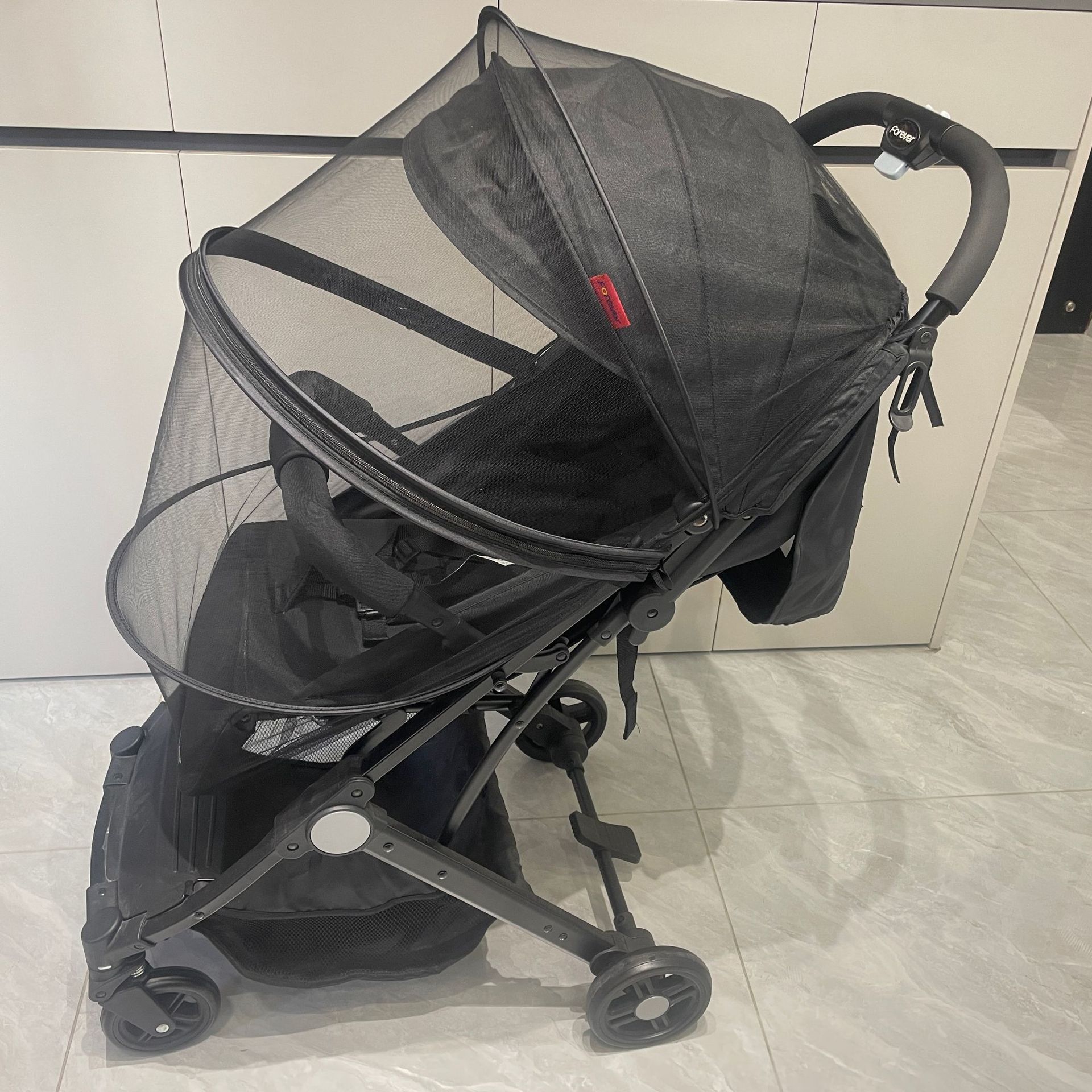 Москитная сетка для коляски, полное покрытие, универсальная, анти-москитная