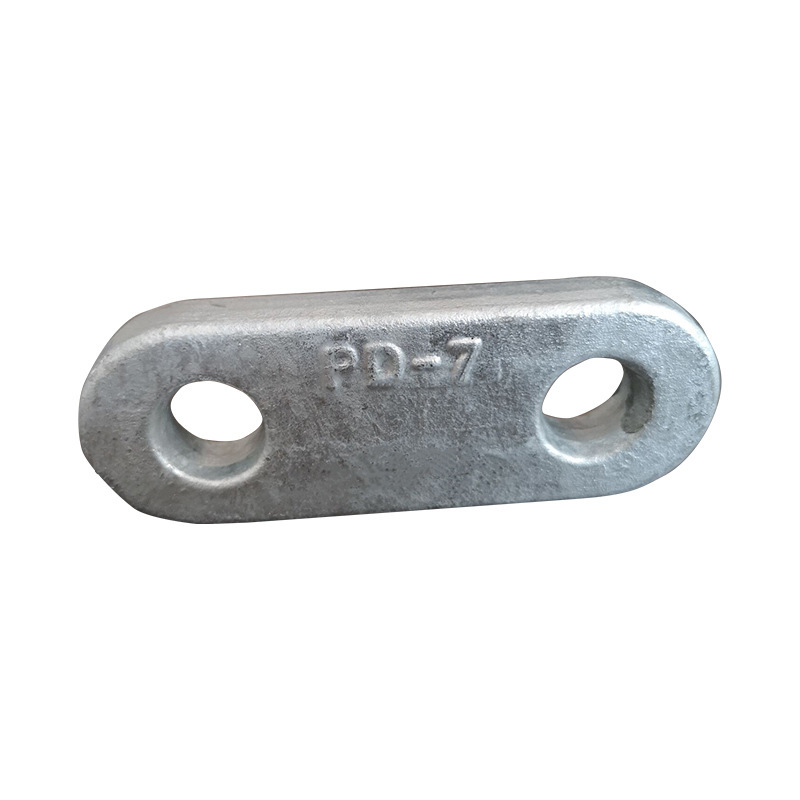 Pd-7 10 12 16 Pull Wire Fittings Parallel Hanging Plate Hot-Dip Galvanized Parts Shanghai Xiangkai Iron