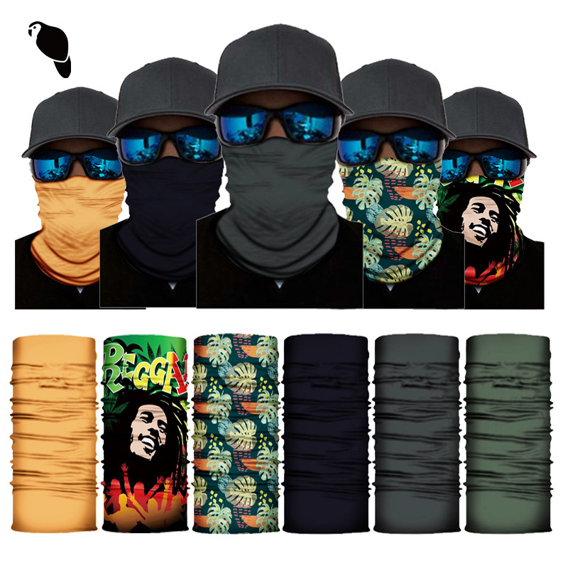 Xunhui Magic Headscarf Seamless Outdoor Sports Multifunctional Cycling Mask Neck Gaiter Windproof Sunscreen Neck Protector Wristband