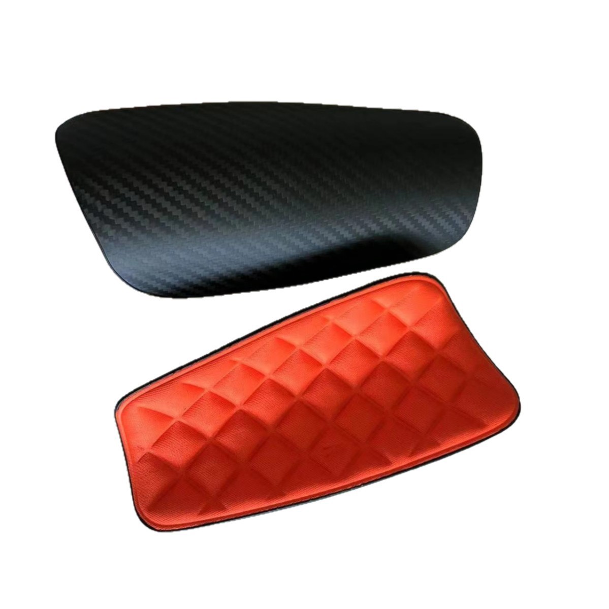 Factory Direct Sales Ultra-Light Wear-Resistant Carbon Fiber Shin Pads, Professional Athletes' Calf Universal Breathable Protective Gear Knee Pads