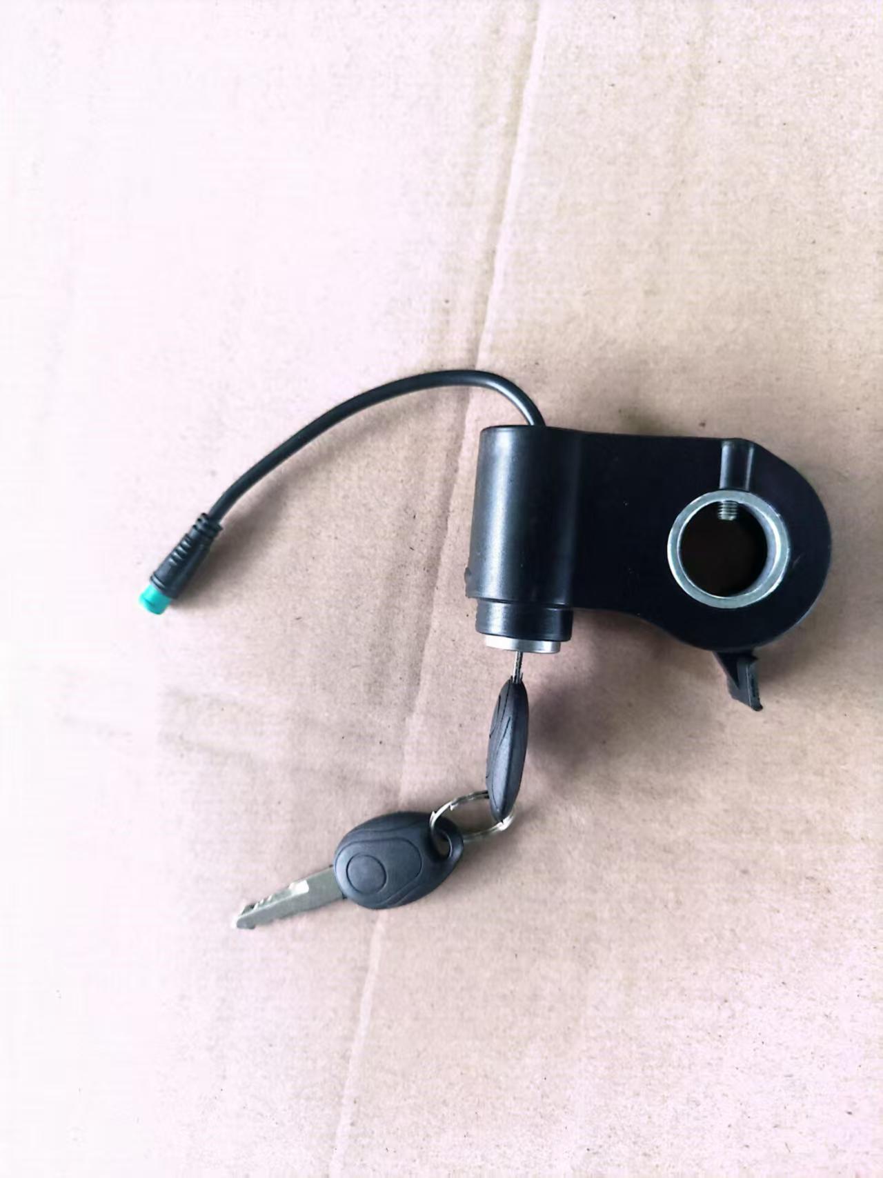 No Display Waterproof Line, Middle Thumb Lock, Finger Electric Door Lock, Electric Vehicle Thumb Lock, Finger Speed Control Handle