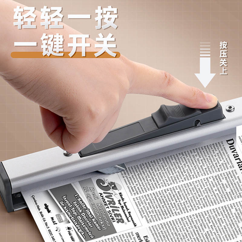 Aluminum alloy newspaper newspaper clip primary and secondary school students learning newspaper Chinese mathematics English composition examination paper sunshine youth report