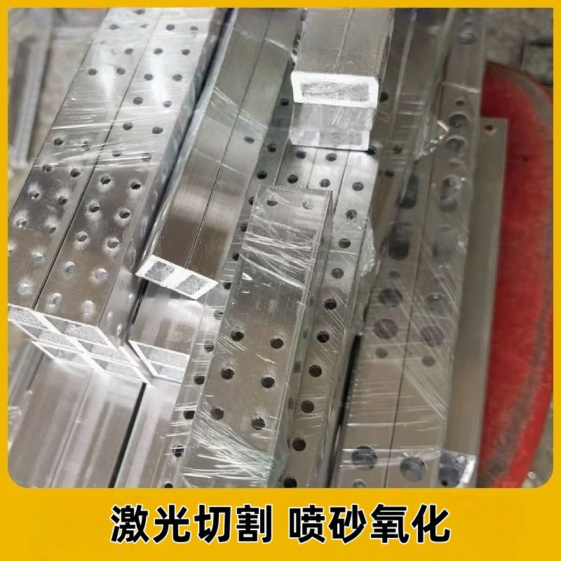 6061 Aluminum Alloy Square Tube 6063 Aluminum Square Tube Aluminum Profile Aluminum Square Tube Cutting, Drilling, Tapping, Oxidation, and Painting