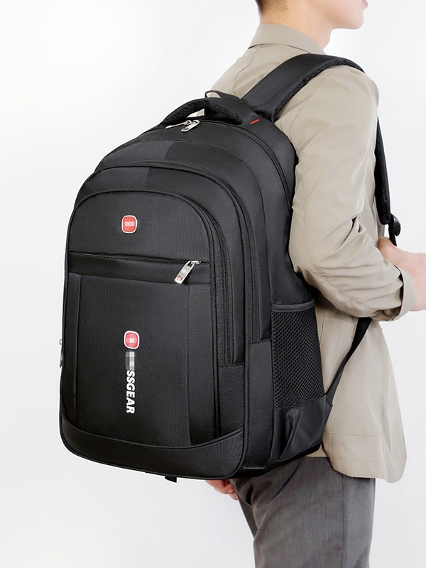 Wholesale Sabre Men's Backpack Business Casual Bag All-match Large Capacity Sports Outdoor Travel Bag Student Schoolbag