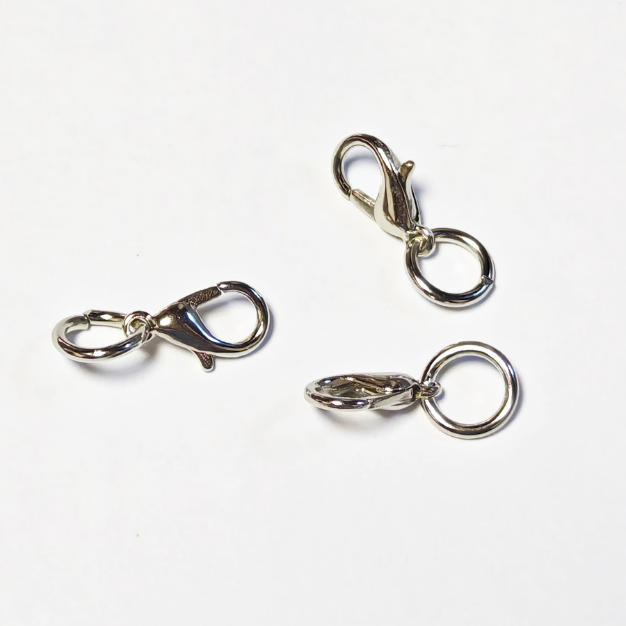 Wholesale Lobster Clasp Metal Keychain Handmade Accessories Jewelry Lobster Clasp Question Mark Buckle Connecting Buckle