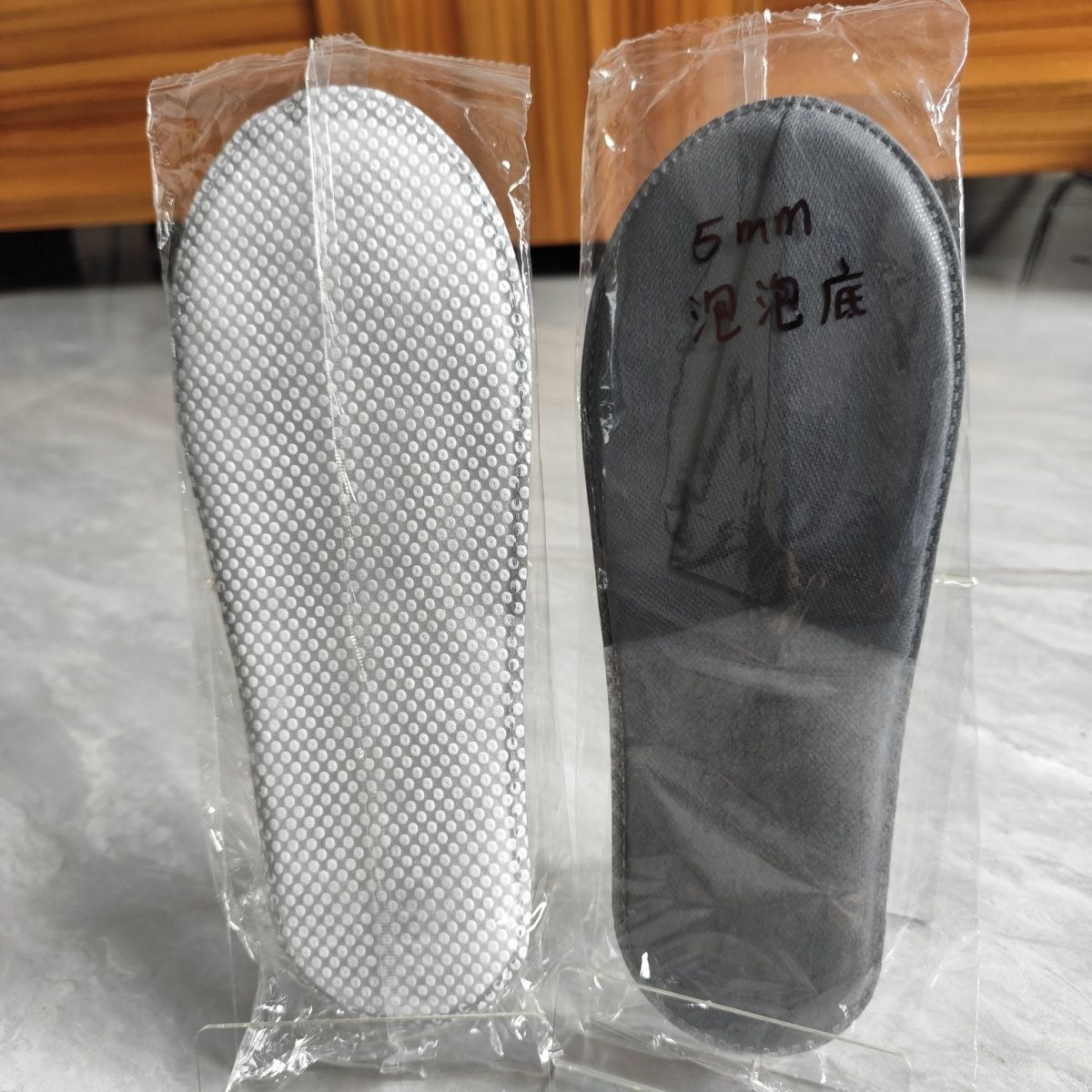 Hotel-style disposable slippers home hospitality dark gray comfortable soft beauty salon hotel homestay slippers