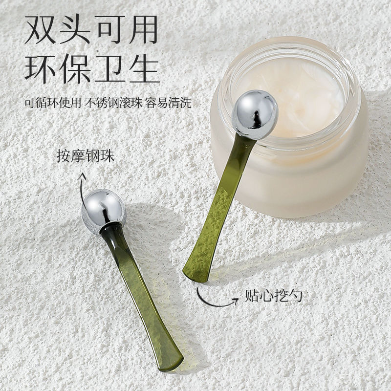 Крем для глаз в стике, массажная головка, эссенция для впитывания, импортированный шарик для подтяжки глаз