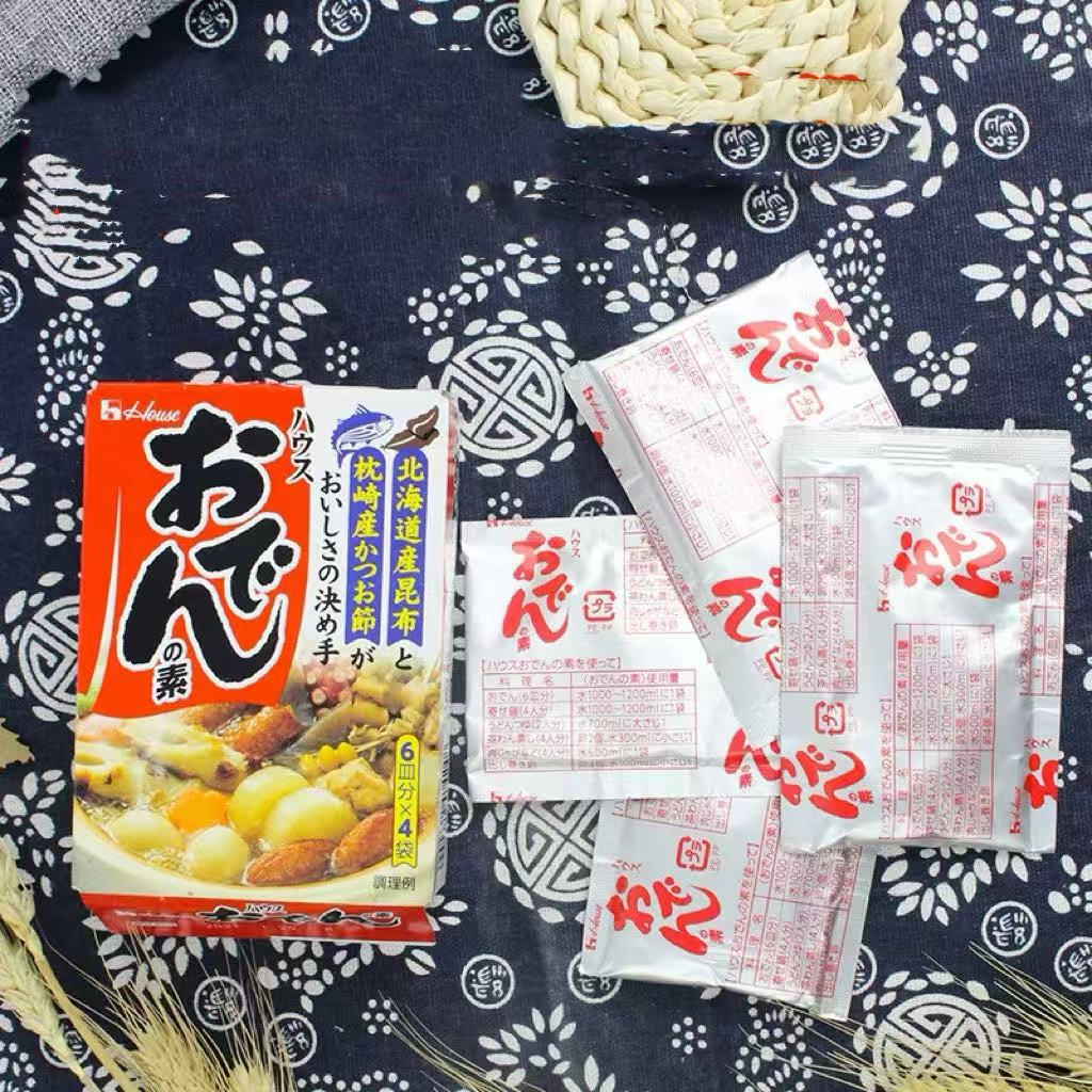 Japanese Imported Hoshii Stew Ingredients, Oden Soup Ingredients, Wholesale Use for Hot Pot Base Ingredients 77.2g