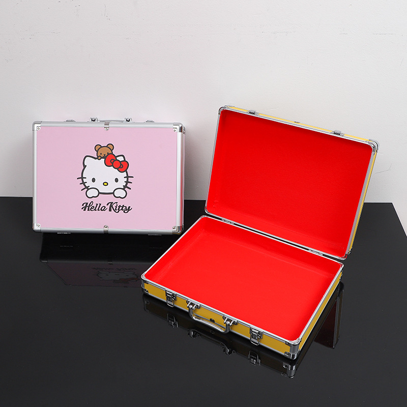 Leisure gift aluminum box supply household mahjong hand-rubbing mahjong aluminum box mahjong box