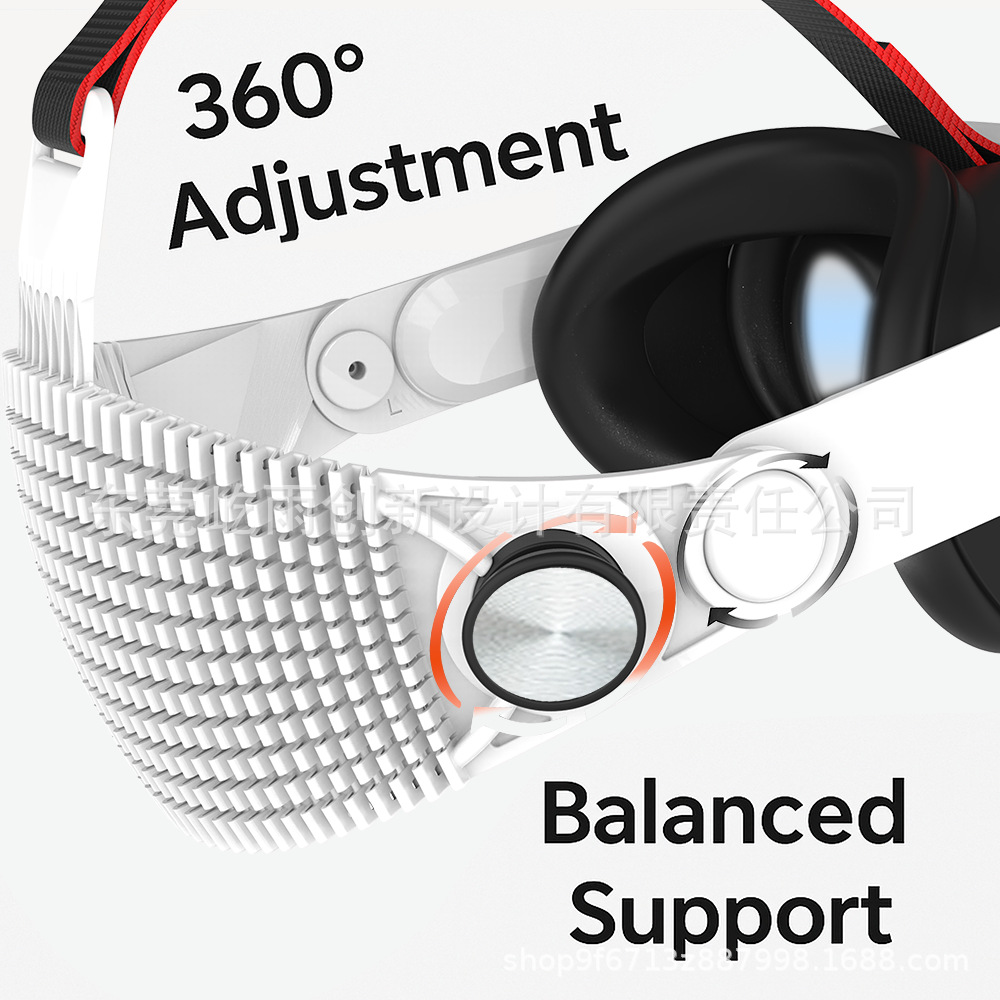 New Meta Quest3/Quest3S Breathable Soft Head-Mounted Adjustable Head-Mounted Vr Headset Is Lightweight and Does Not Press on the Face