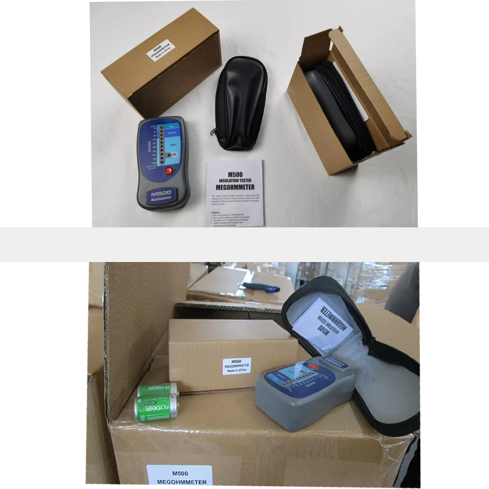 Engineers Use the Supco M500 Megohmmeter Electronic Insulation Tester/Megohmmeter