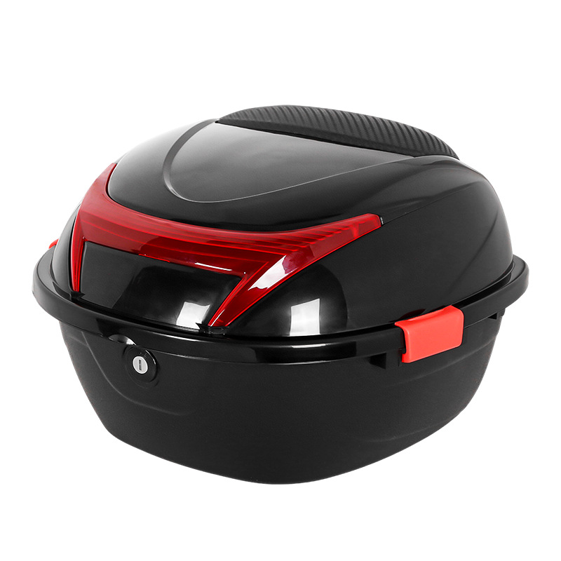 Electric car trunk motorcycle toolbox battery car storage box scooter tail box large thick universal