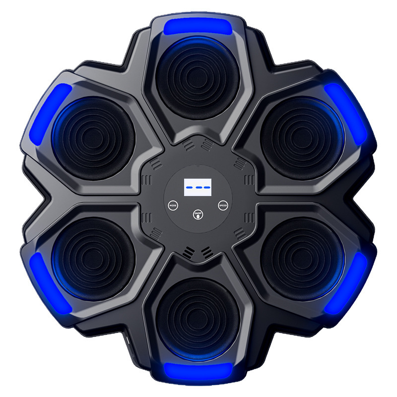 Smart Home Boxing Wall Target Trainer with Bluetooth Connectivity, Adjustable Music Boxing Machine for Indoor Use