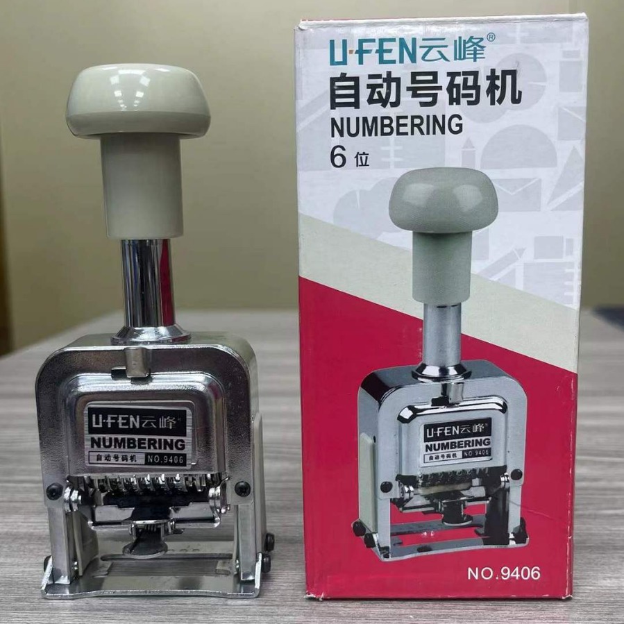 Production Date Digital Manual Numbering Inkjet Printer Automatic Coding Machine 678-Bit Automatic Number Machine