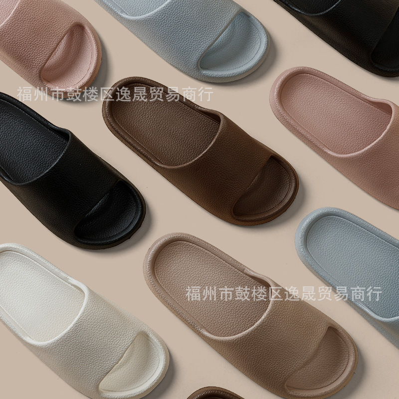 Шлепанцы с кожаной текстурой, высококачественные, оптовая продажа EVA шлепанцев для красивых женщин-пар, для ванной, для домашнего использования, в общежитиях