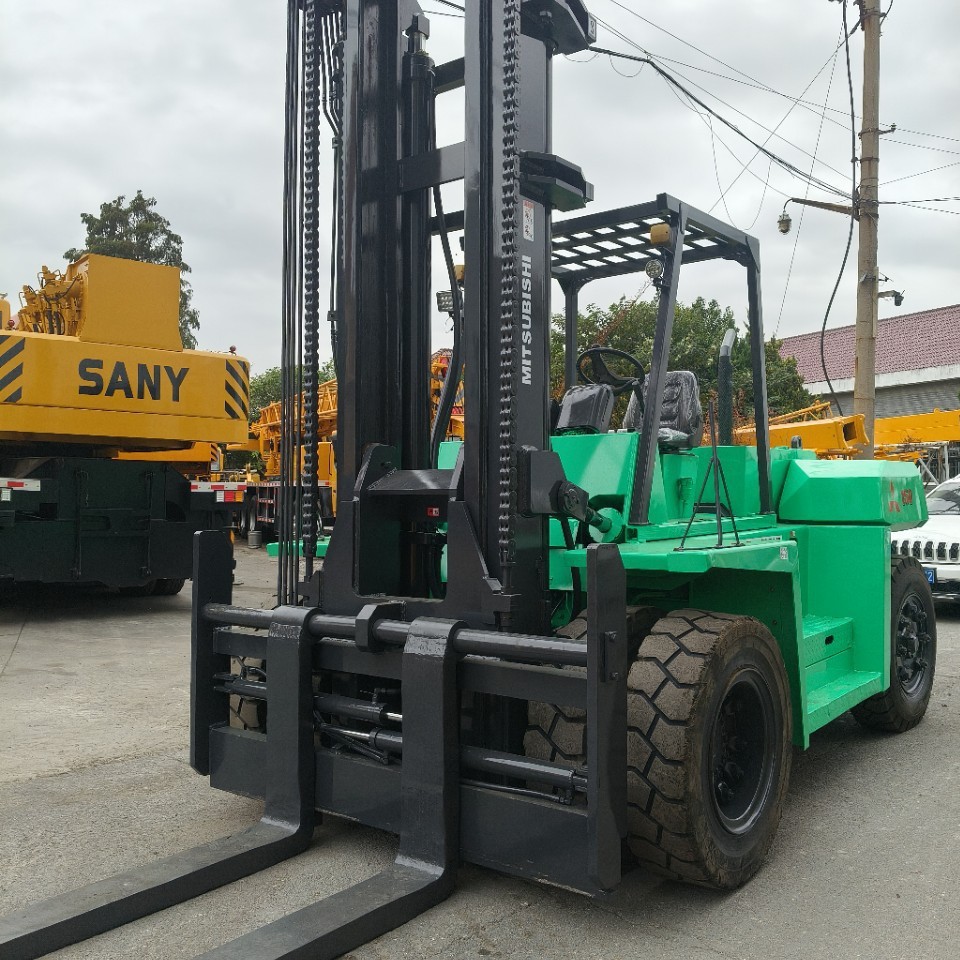 Б/У погрузчик Mitsubishi 10 тонн 15 тонн дизельный погрузчик большой погрузчик экспортный вариант