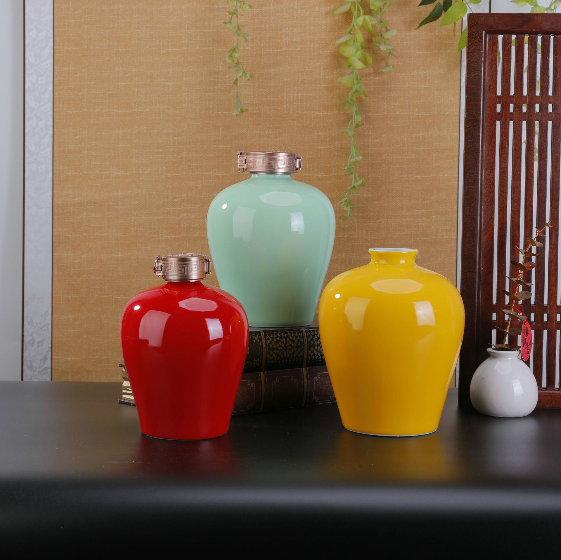 Цзиндэчжэнь 500 мл керамическая бутылка для вина, пустая бутылка для вина, запечатанный винный горшок, домашняя бутылка для алкоголя