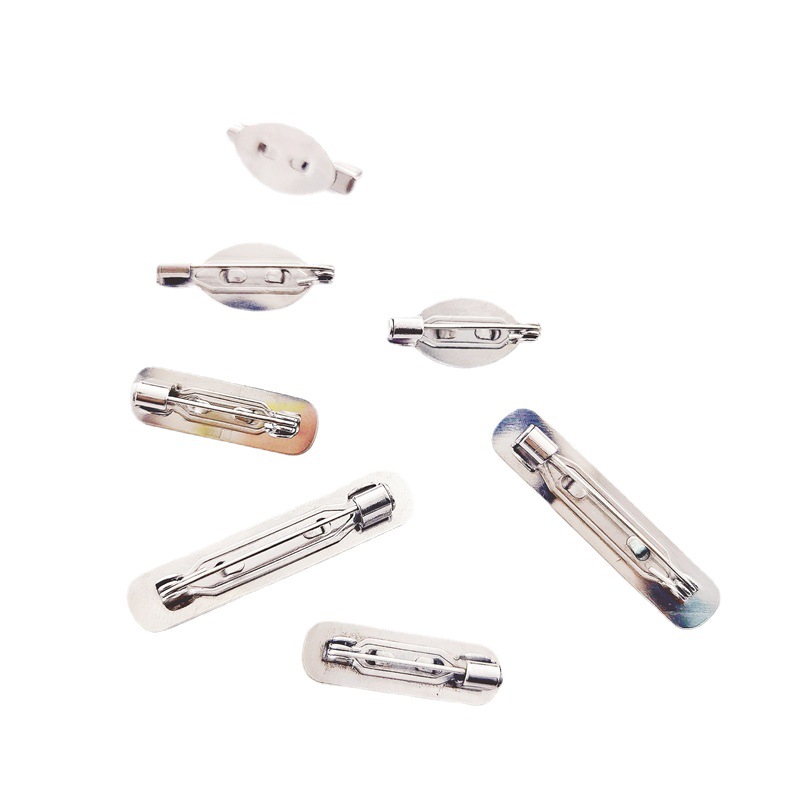 Wholesale DIY Brooch 304 Stainless Steel Pin Rust-Free with Tray Korean Corsage Acrylic Brooch Accessories