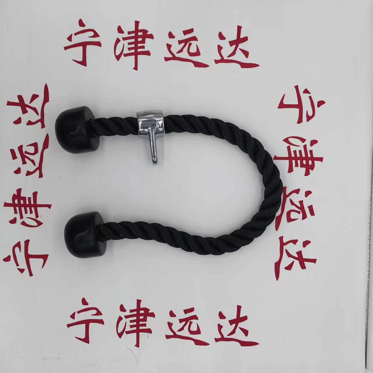 Biceps training double-headed tension rope gym accessories lower pressure rope surface pull handle