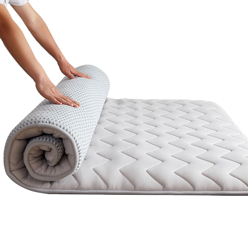 [New and Old Models Randomly Sent] Soy Fiber Mattress Thickeneded Household Tatami Sleeping Mat Soft Cushion Thickness about 5C