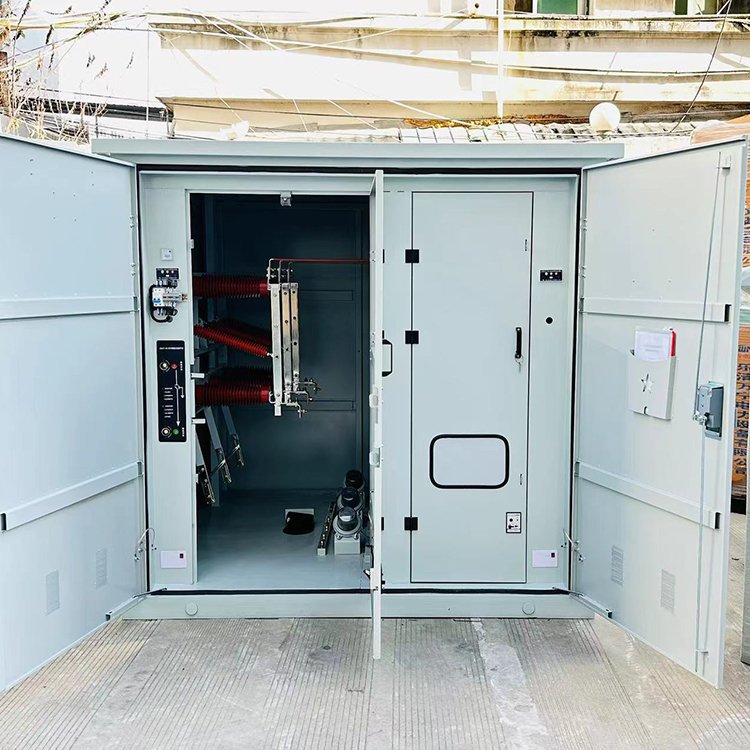 35Kv Cable Branch Box One in and One Out Dfw40.5/630A High Voltage Docking Box with Switch Copper Bar Tap Box