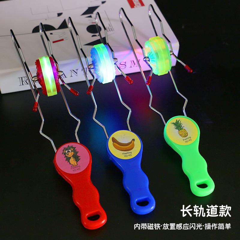 High quality colorful flying magic gyro magnetic magic gyro orbit yo-yo hand gyro stall hot sale