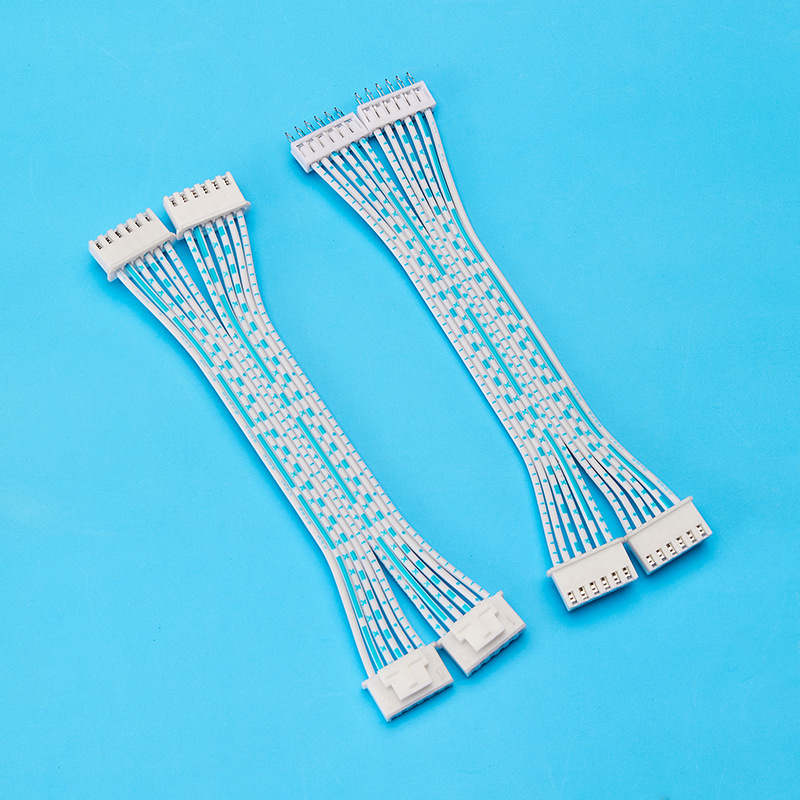 Кабель для аудиоусилителя, красный и белый кабель, обжатый медный электронный кабель, терминальный кабель, прямая продажа с завода