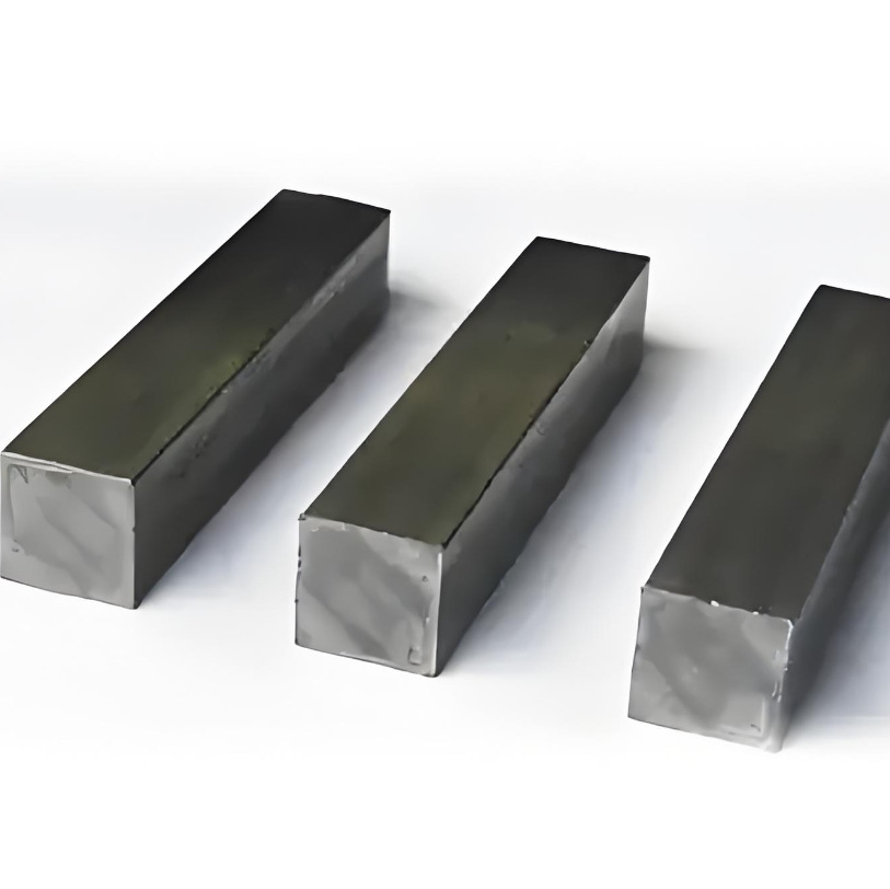 Manufacturer Exports Hot-Rolled Solid Wrought Iron Cold-Drawn Steel Bars, Square Steel Bars, High-Strength Non-Standard Embossed Custom-Length Processing, Galvanized