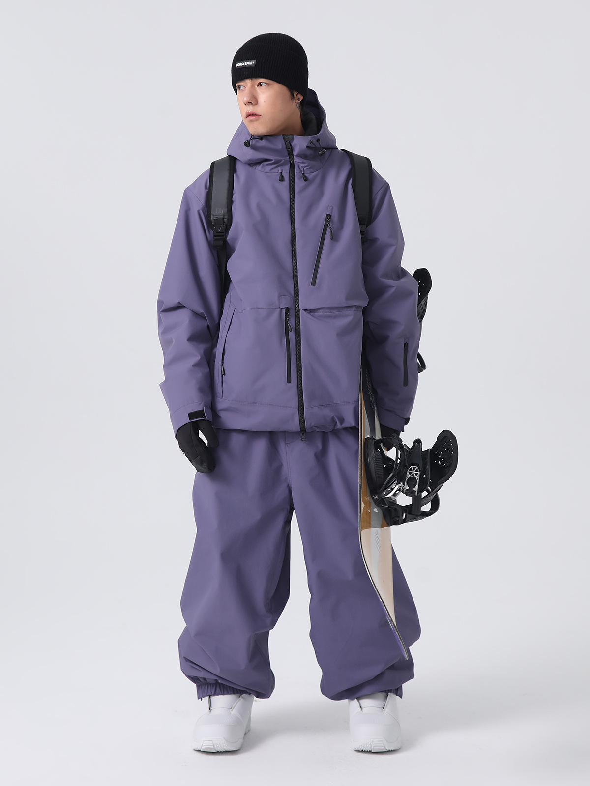 Xueyipai Ski Clothing Men's and Women's Tops Plus Cotton 2025 New Veneer Cold-Proof 3L Waterproof Ski Top Equipment