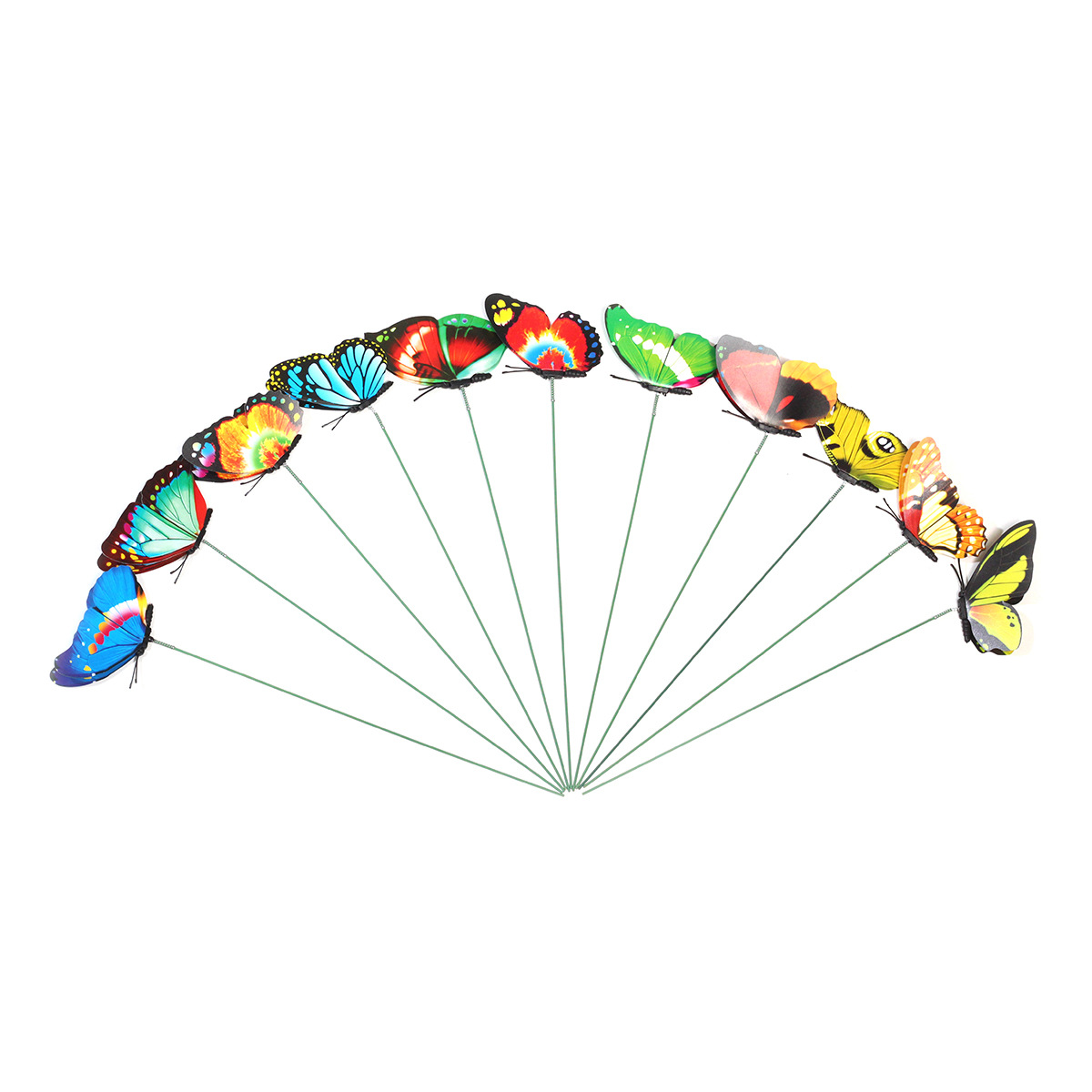 Simulation insert butterfly mixed color single-layer three-dimensional insert Butterfly 3D three-dimensional gardening creative with decorative materials