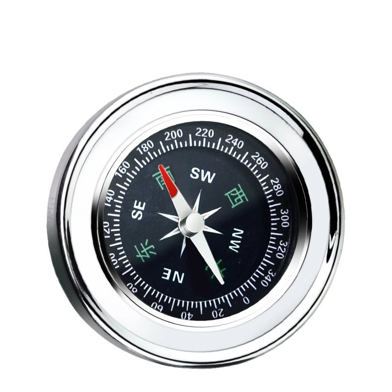 Car compass high-precision luminous compass ball multifunctional car children primary school students car outdoor products