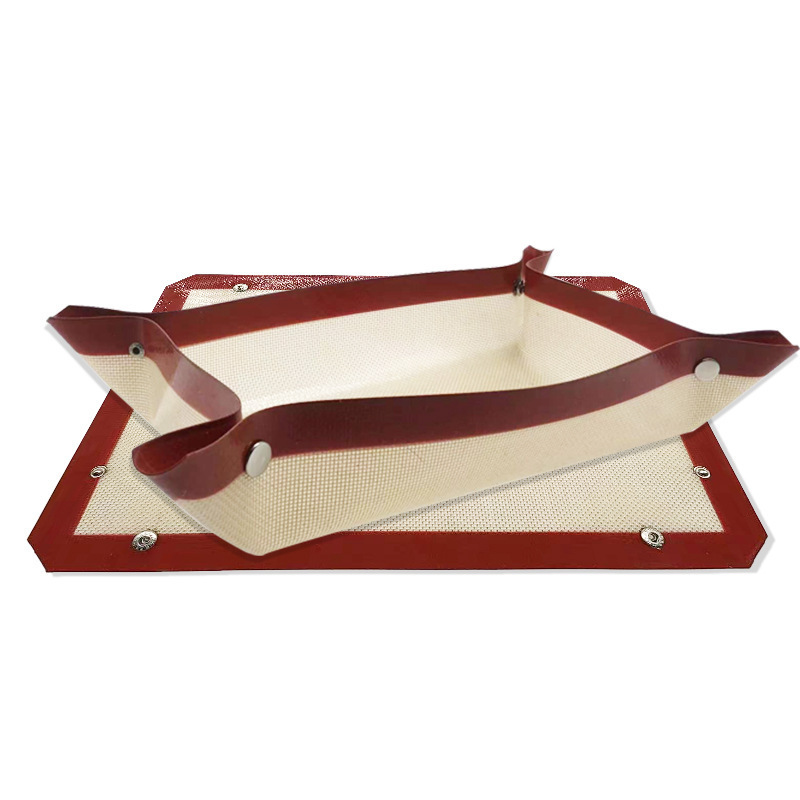 Silicone baking mat with buttons anti-overflow oven baking mat baking chicken mat baking mat baking tools Macaron mat