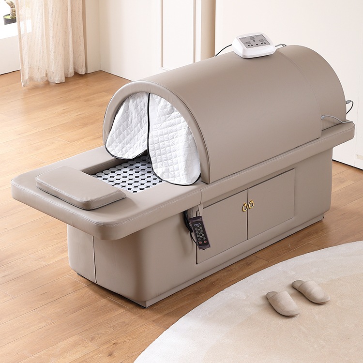 Бездымная моксибустионная кровать, моксибустионная физиотерапия для всего тела, полностью автоматическая фумигационная кровать, домашняя красота