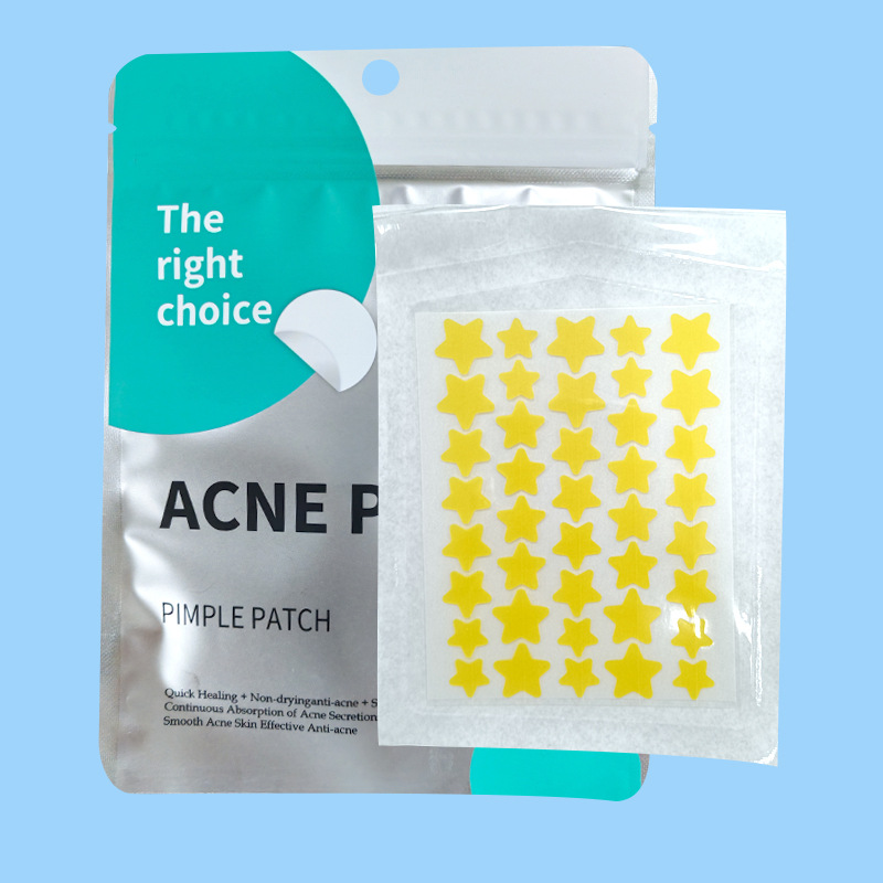 Five-star color acne patch for makeup heart-shaped acne patch acne patch wholesale color star acne patch