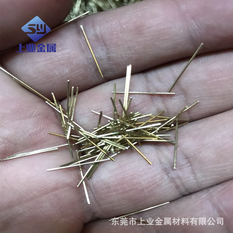 Brass Wire Rod 0.15 0.2 0.3 0.4 0.5 0.6 0.7 0.8mm Capillary Brass Bar Small Copper Bar