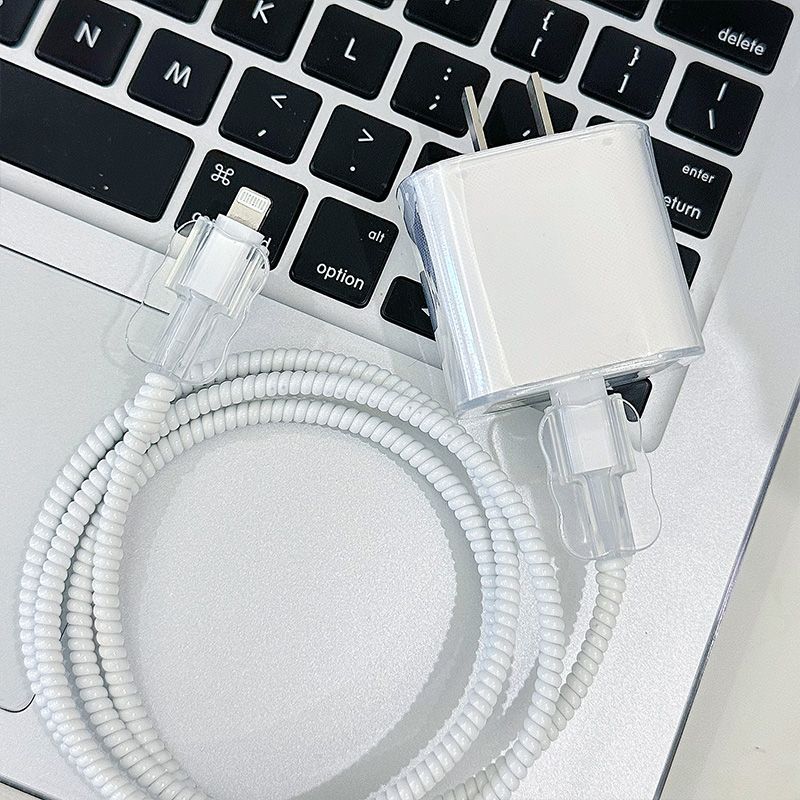 Защитный чехол для зарядного устройства Apple 16, защитник кабеля, волнообразный защитный чехол для данных