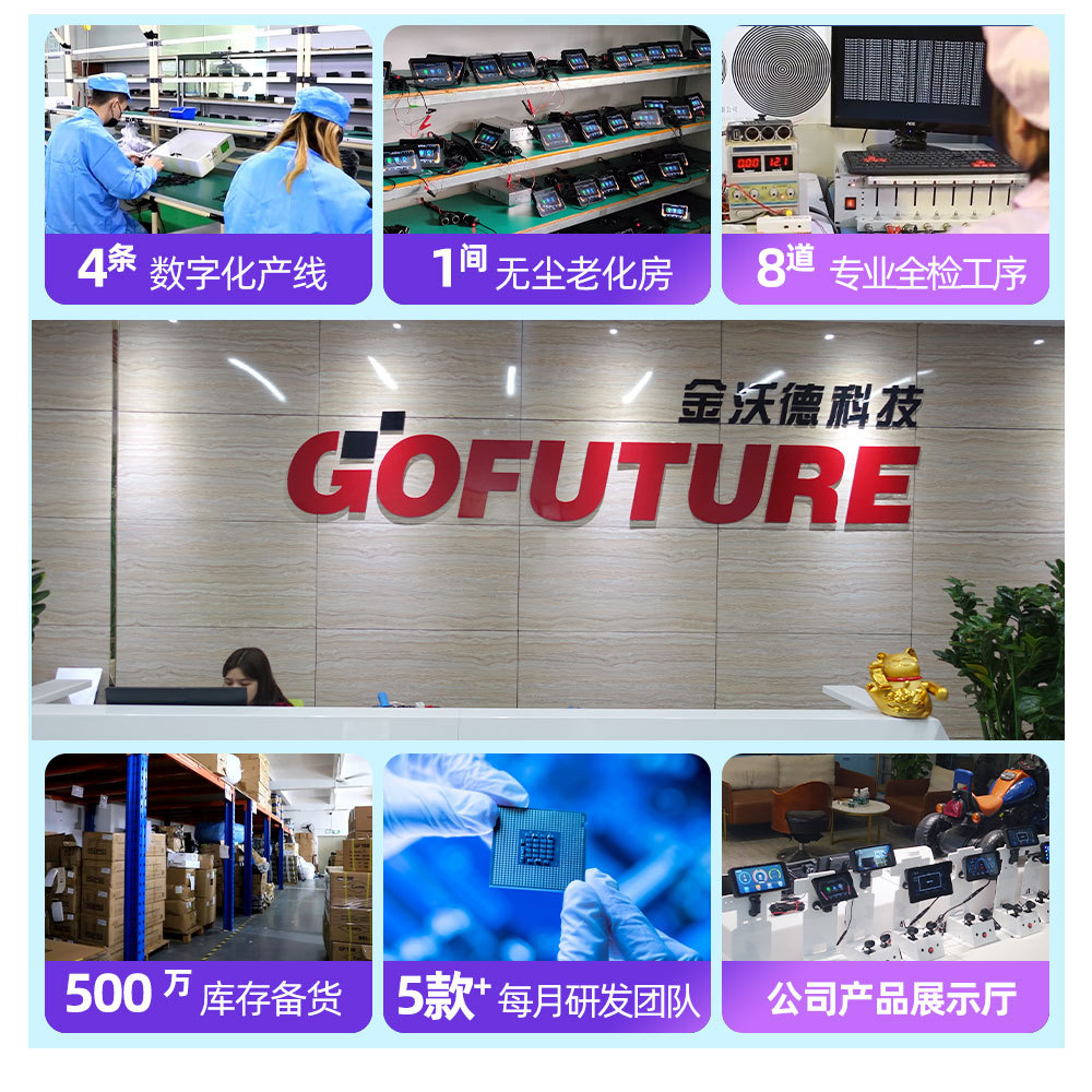 Cross-Border Direct Supply Hot-Selling Product 6.25inch Incell Motorcycle Carplay Recorder Motorcycle Phone Wireless Screen Projection