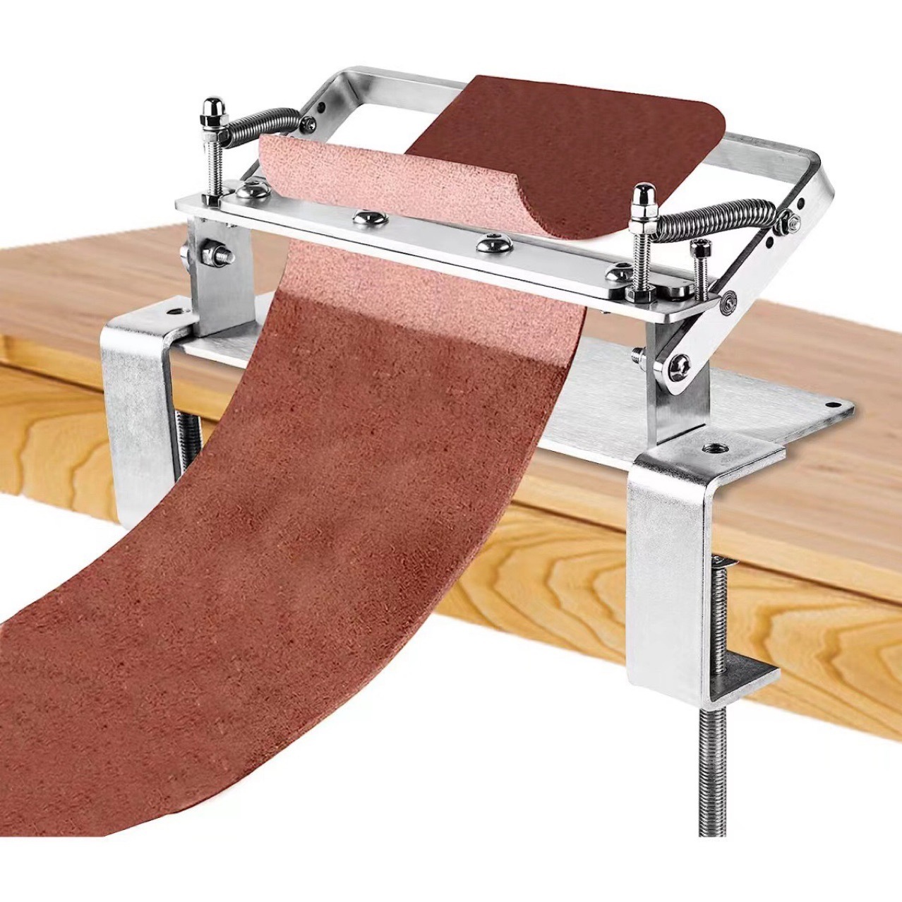 Stainless Steel Manual Leather Thinning Machine Cowhide Thinning Knife Soft and Hard Horse Hip Vegetable Tanned Leather Belt Watch Strap Thinning Machine