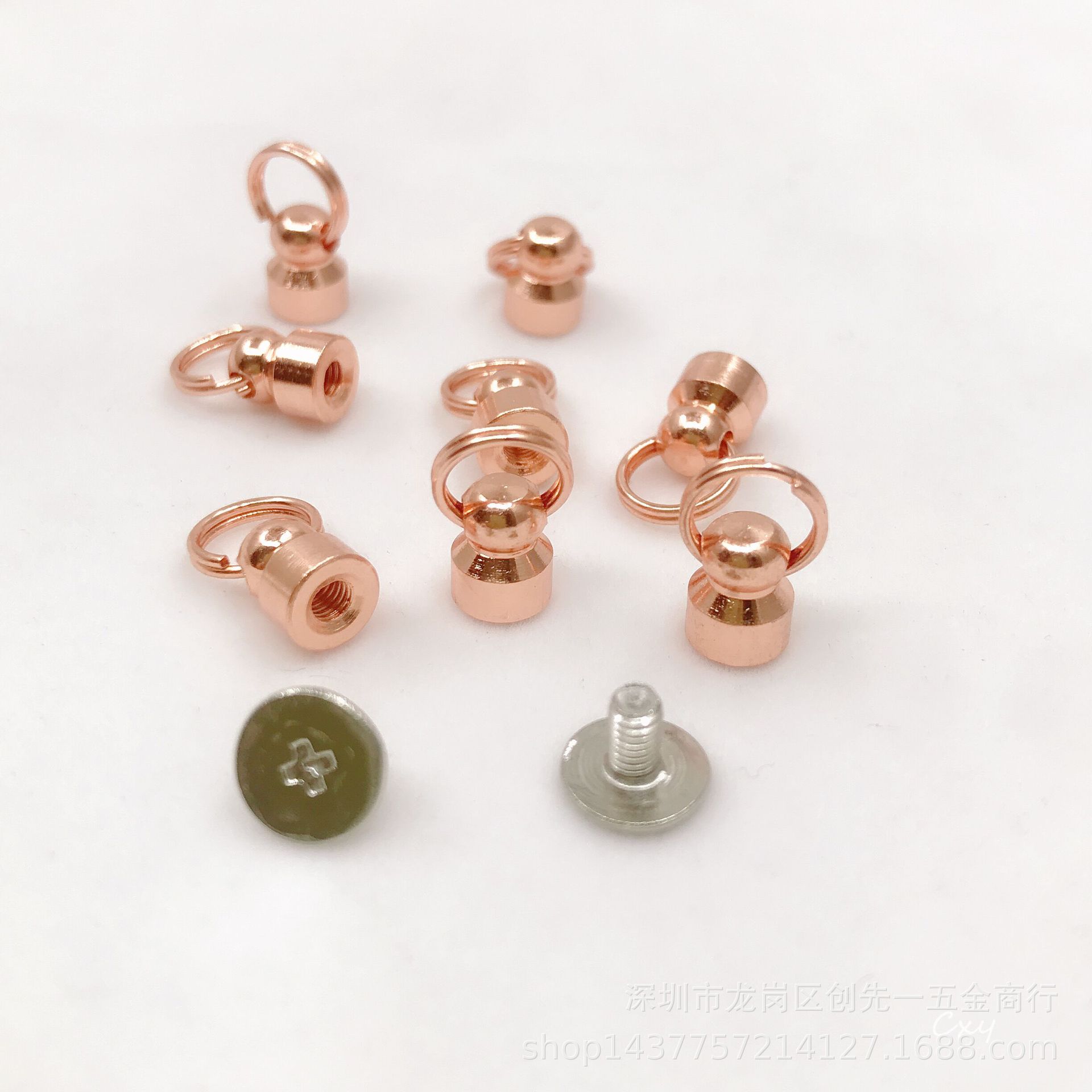 Pure Copper Monk Head Perfume Bottle Cap Hanging Head Car Hanging Hanging Head Hanging Hardware