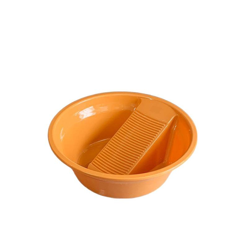 Household Integrated Thickened Laundry Tub Washboard Large Laundry Tub with Baby Washboard Student Dormitory