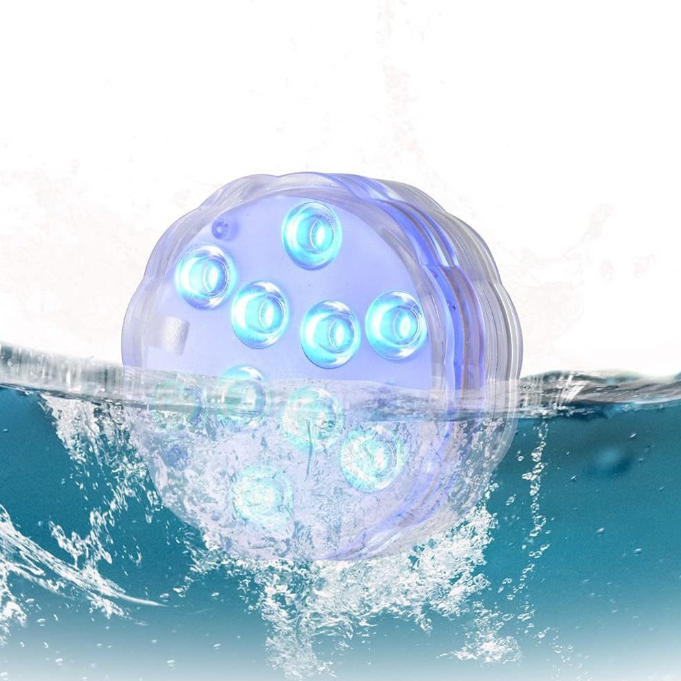 Pool Light, Fish Tank Light, Colorful Led Light, Ip68 Waterproof, Colorful Atmosphere Diving Light, Spot Wholesale, Cross-Border Hot Model