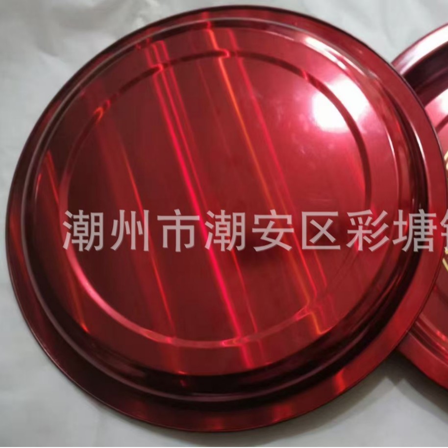 Wedding Special Products Kangwei Stainless Steel Red Disc Reverse Edge Basin Factory Direct Supply
