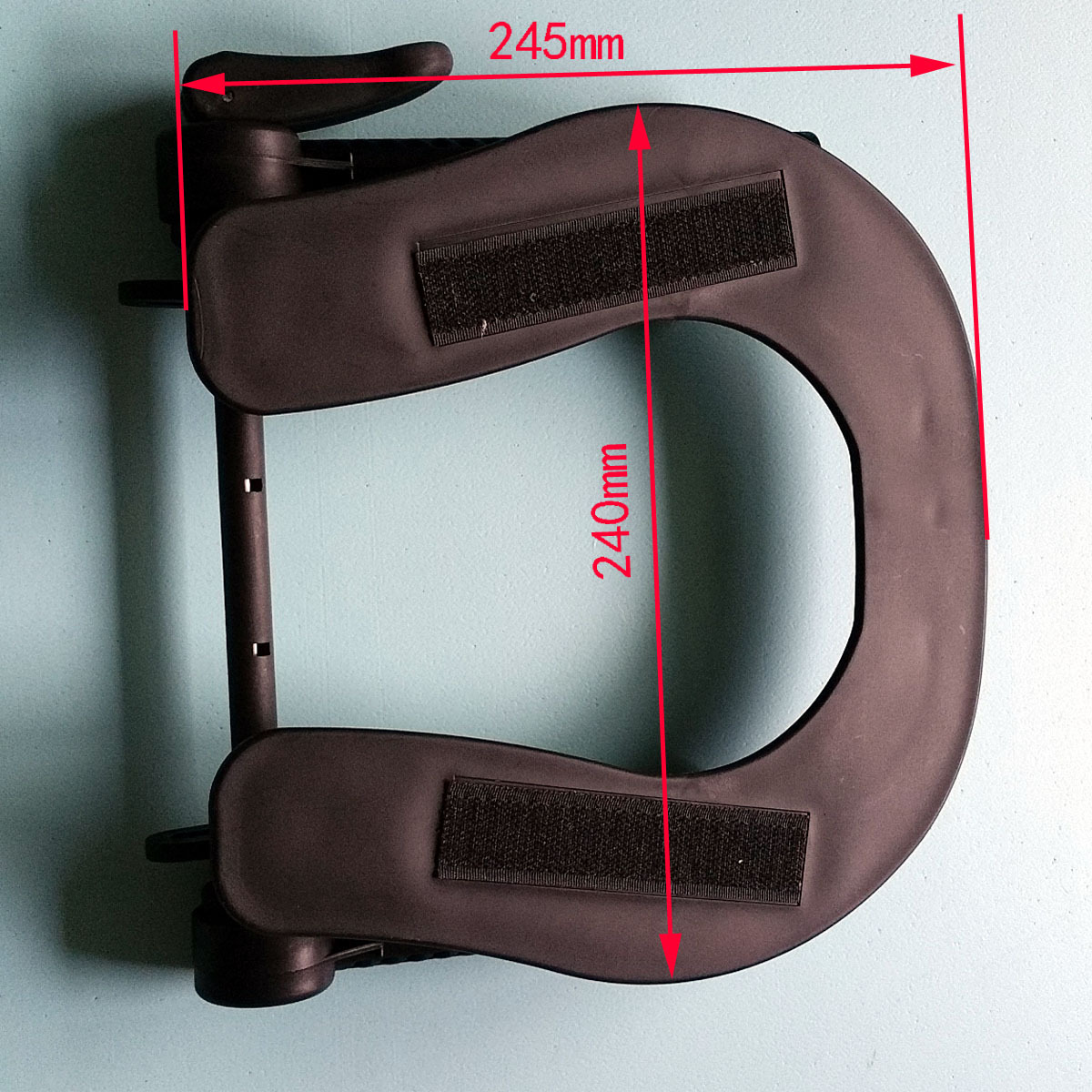 Foldable Head Support for Massage Beds, Adjustable Plastic Headrest for Massage Beds, Stable and Non-Shaking